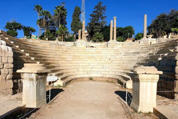 Alexandria Ancient Roman Theater - SillySuitcase