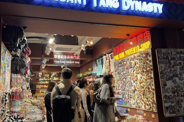 Elegant Tang Dynasty Hong Kong Souvenirs Shop - SillySuitcase