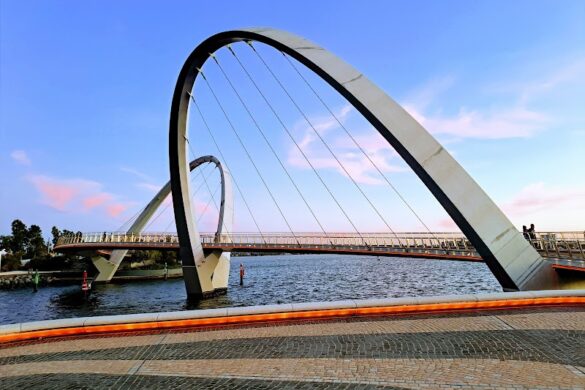 Elizabeth Quay Bridge - SillySuitcase