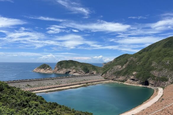 High Island Reservoir East Dam - SillySuitcase