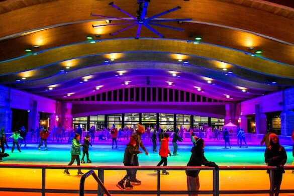 Ice Rink At Central Park Plaza - SillySuitcase