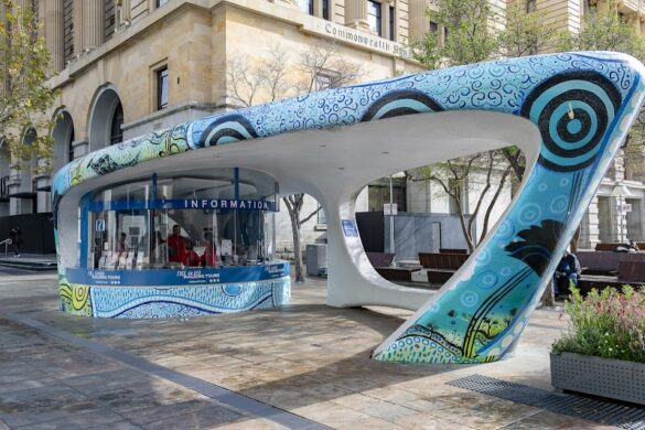 Icity Visitor Information Kiosk - SillySuitcase