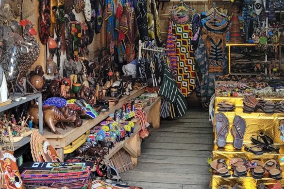 Kakum National Park Entrance Gate Ghana - SillySuitcase