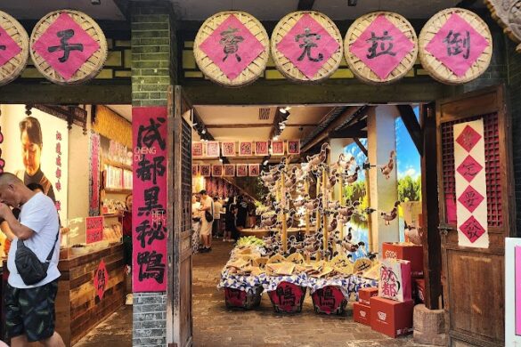 Kuangzhai Alley Commercial Street - SillySuitcase