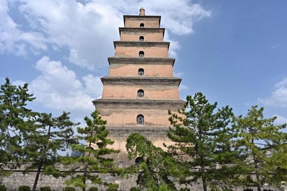 Big Wild Goose Pagoda South Gate - SillySuitcase