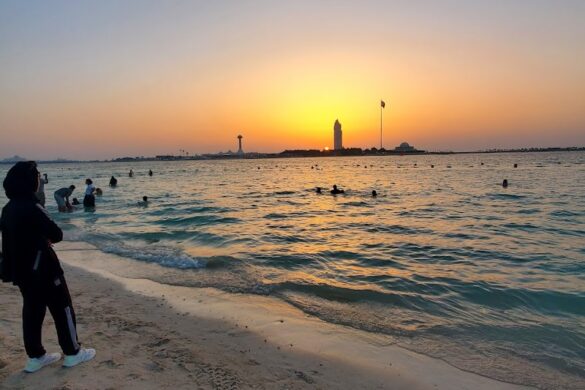 Corniche Beach - SillySuitcase