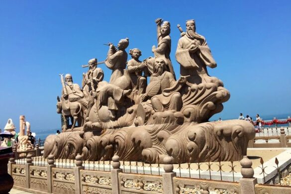 Eight Immortals Scenic Port Parking - SillySuitcase