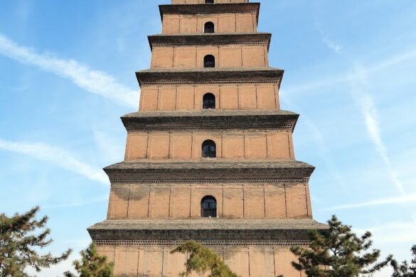 Giant Wild Goose Pagoda - SillySuitcase