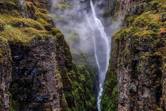 Glymur Waterfall - SillySuitcase