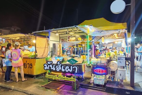 Grilled Potato Walking Street Krabi - SillySuitcase