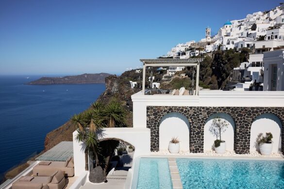 Iconic Santorini - SillySuitcase