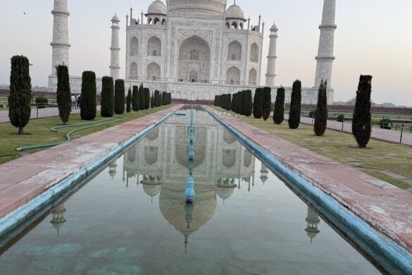 India Saying Namaste Trips Agra City - SillySuitcase