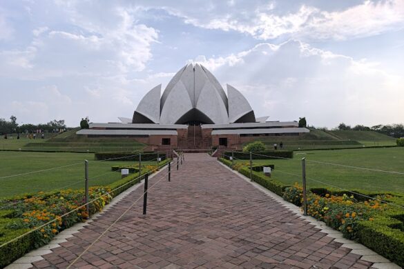 Lotus Temple - SillySuitcase