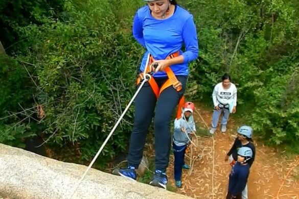 Outdoor Rock Climbing Training Bangalore Adventure School - SillySuitcase