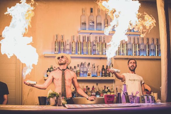 Paradise Beach Club Mykonos - SillySuitcase