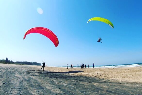 Paramotoring In Goa - SillySuitcase