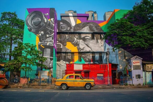 Satyajit Ray Wall Portrait - SillySuitcase