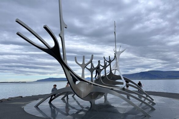 Sculpture And Shore Walk - SillySuitcase