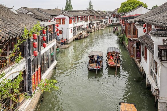 Shanghai Zhujiajiao Ancient Town Tourist Zone - SillySuitcase