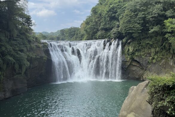 Shifen Waterfall - SillySuitcase