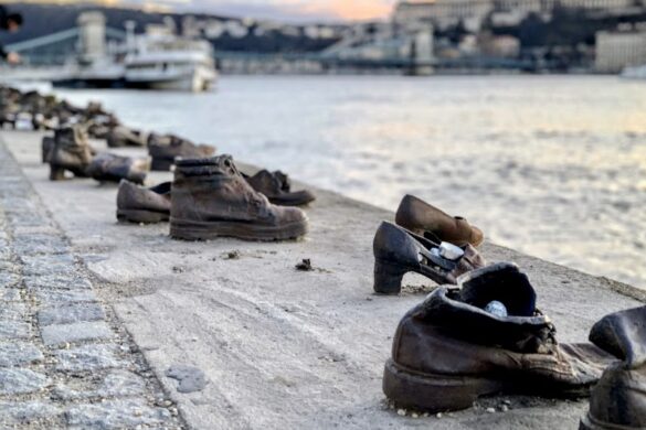 Shoes On The Danube Bank - SillySuitcase