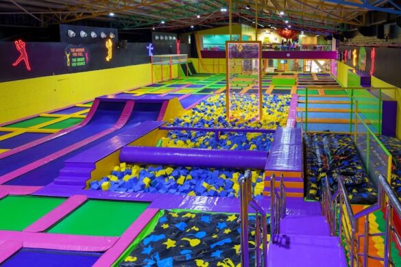 Skyjumper Trampoline Park Bengaluru Garuda Mall - SillySuitcase
