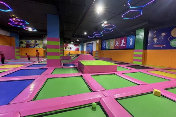 Skyjumper Trampoline Park Chennai Grand Square Mall - SillySuitcase