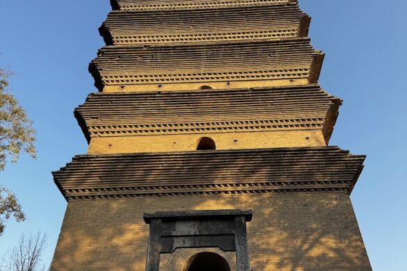 Small Wild Goose Pagoda - SillySuitcase