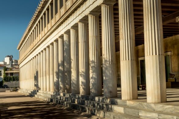 Stoa Of Attalos Museum Of The Ancient Agora - SillySuitcase