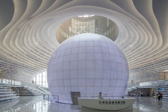 Tianjin Binhai Library - SillySuitcase