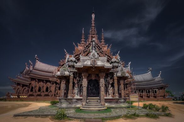 View Point Of The Sanctuary Of Truth - SillySuitcase