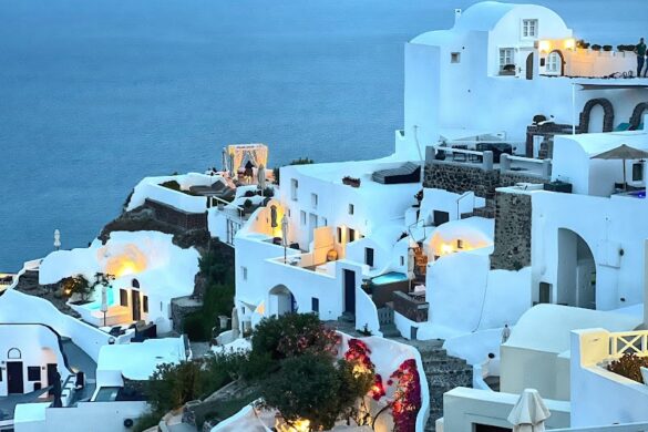 Views Of Santorini Caldera - SillySuitcase