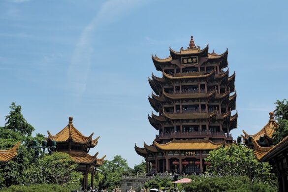 Yellow Crane Tower - SillySuitcase