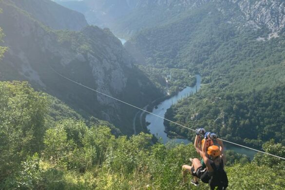 Zipline Croatia - SillySuitcase